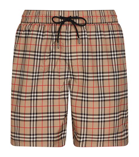 burberry swim shorts mens|wearing Burberry shorts men.